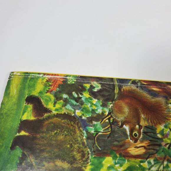 True Story Of Smokey The Bear Big Golden Book 1955 Hardcover - Picture 15 of 16